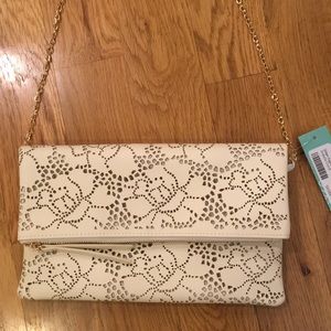 NWT Cutout Clutch/Crossbody Bag